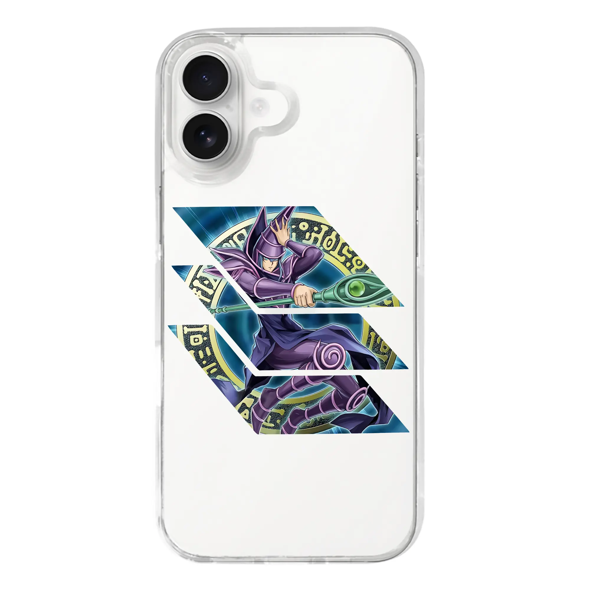 遊☆戯☆王 グッズ,ブラック・マジシャン - iPhone 17シリーズ 透明スマホケース – 薄型・耐衝撃・精密フィット保護カバー